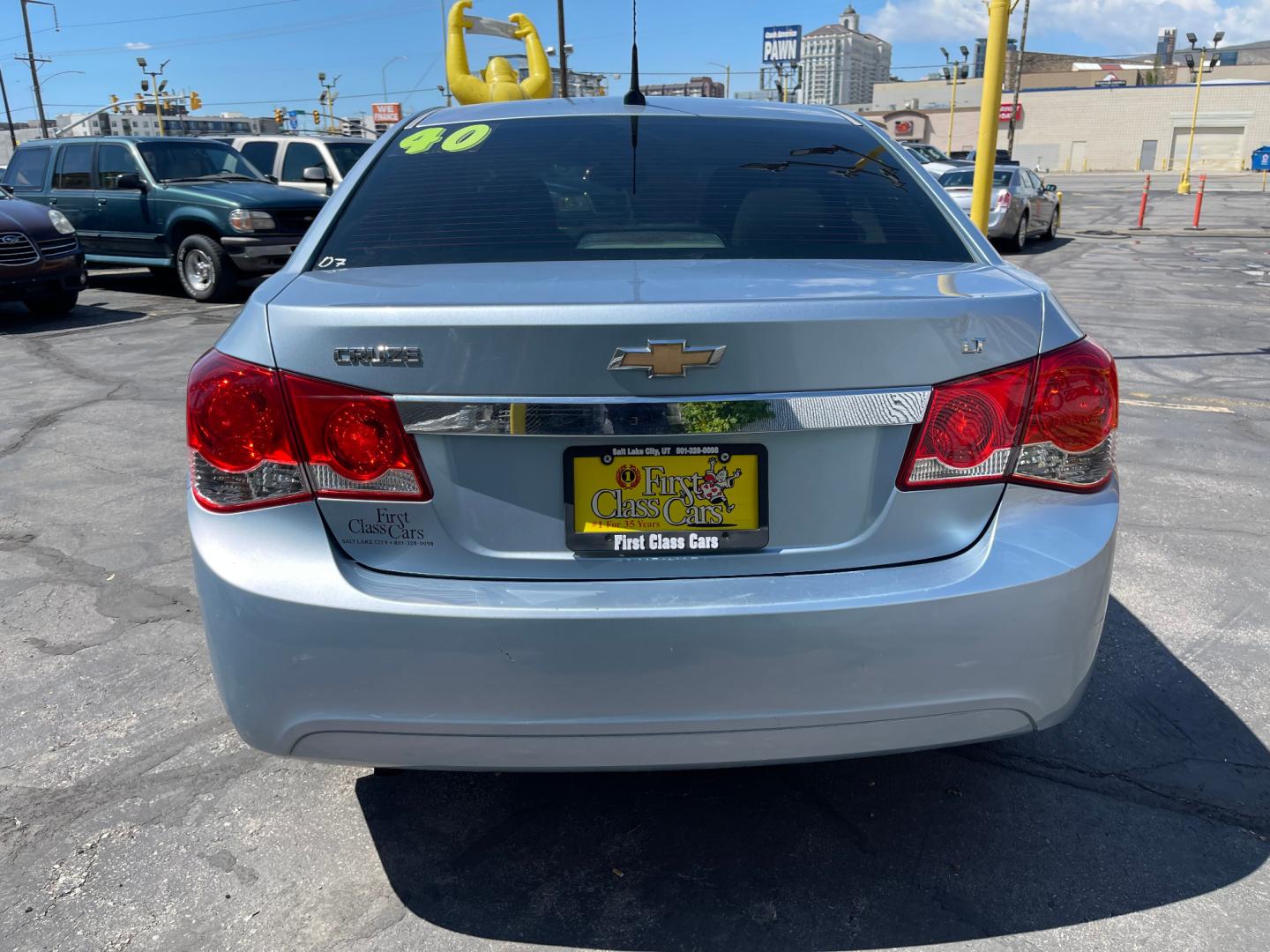 2011 Blue /Tan Chevrolet Cruze LT (1G1PF5S93B7) with an 1.4Liter 4 CYLINDER engine, AUTOMATIC transmission, located at 801 South State Street, Salt Lake City, UT, 84111, (801) 328-0098, 40.751953, -111.888206 - 2011 Chevrolet Cruze LT Blue. Gets great gas mileage with a 1.4 Liter 4 cylinder engine. Must come see it is a clean title with no reported accidents on the CarFax. - Photo#5